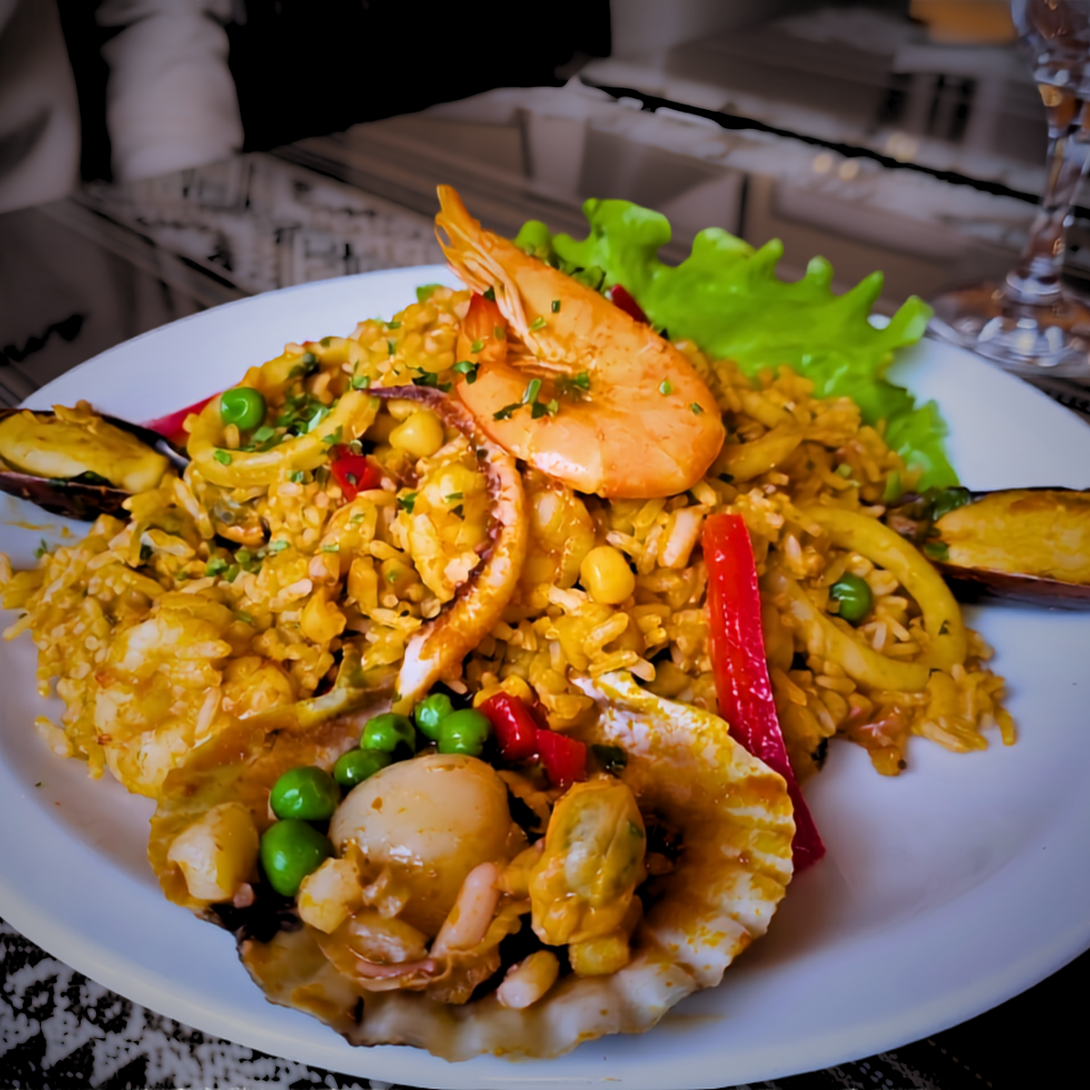 Arroz con mariscos