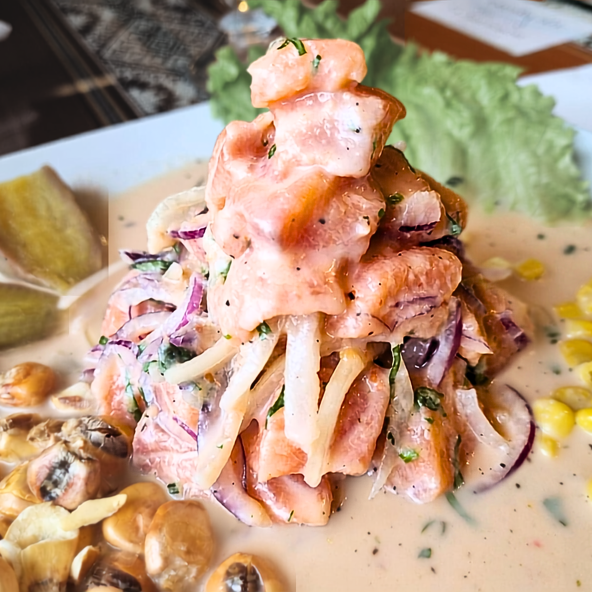 Ceviche de pescado